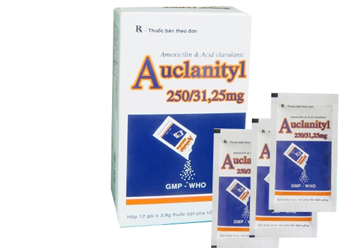 Bột Auclanityl 250/31.25mg